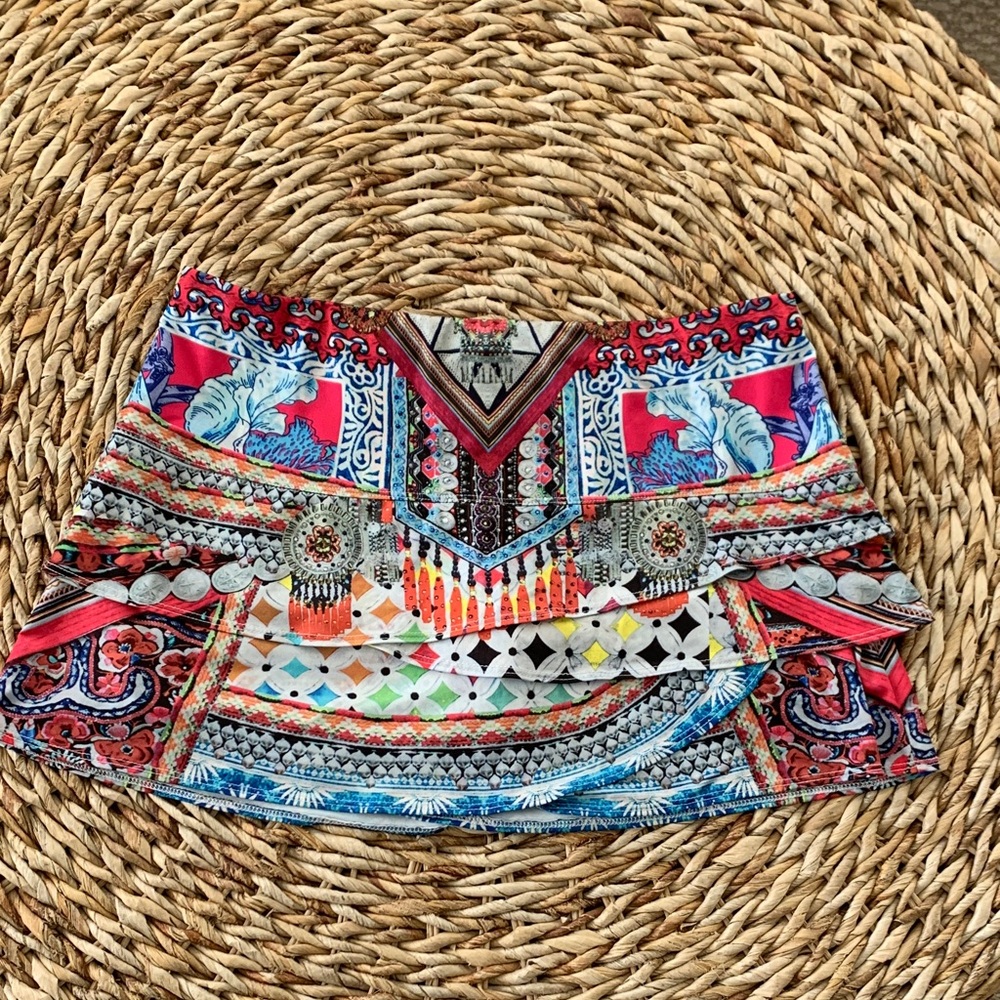 Lucky in Love Tiered Skort
